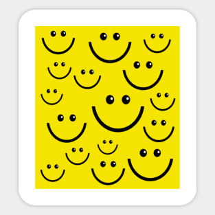 smiley face happy Sticker